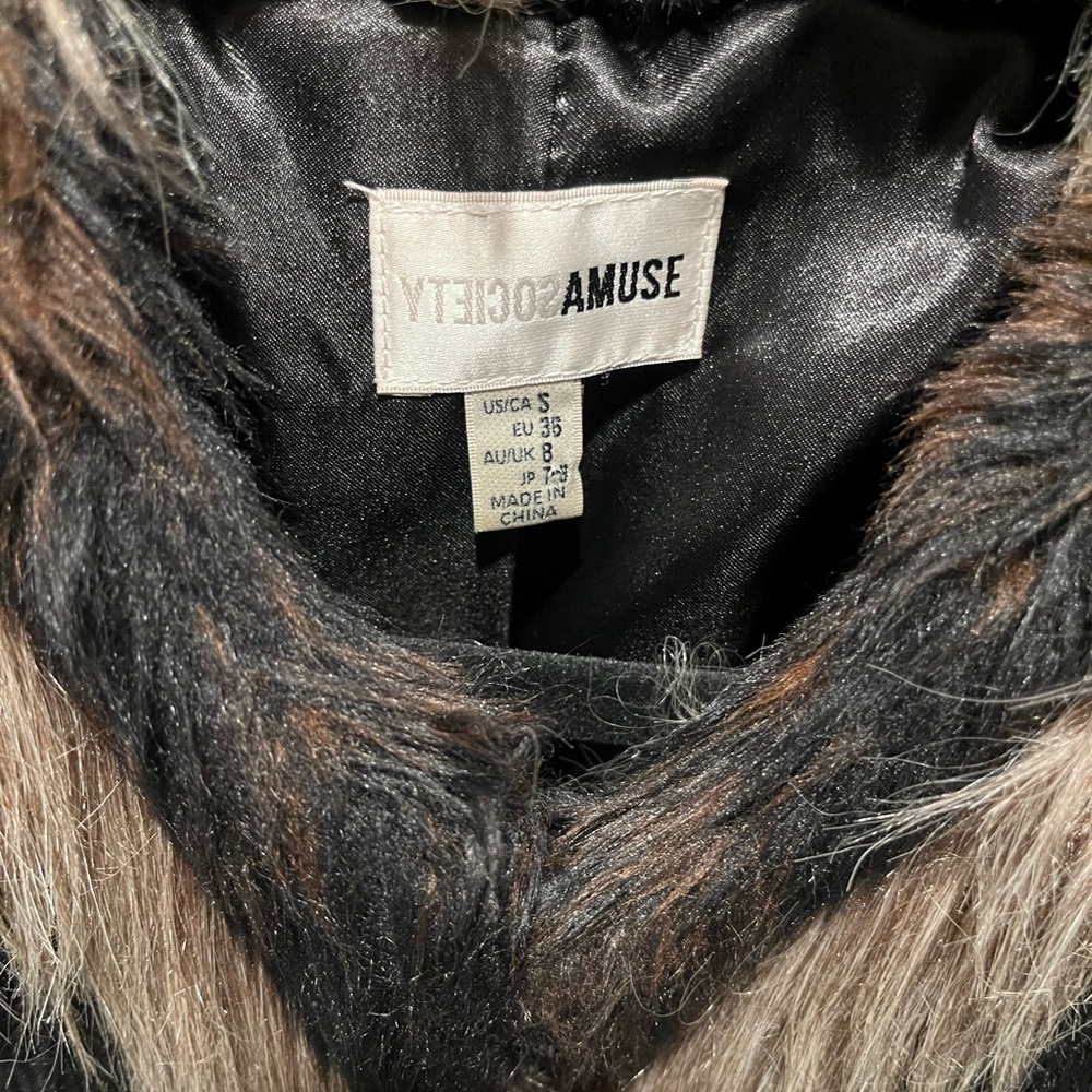 Muse Chevron Pattern Teddy Jacket - image 4